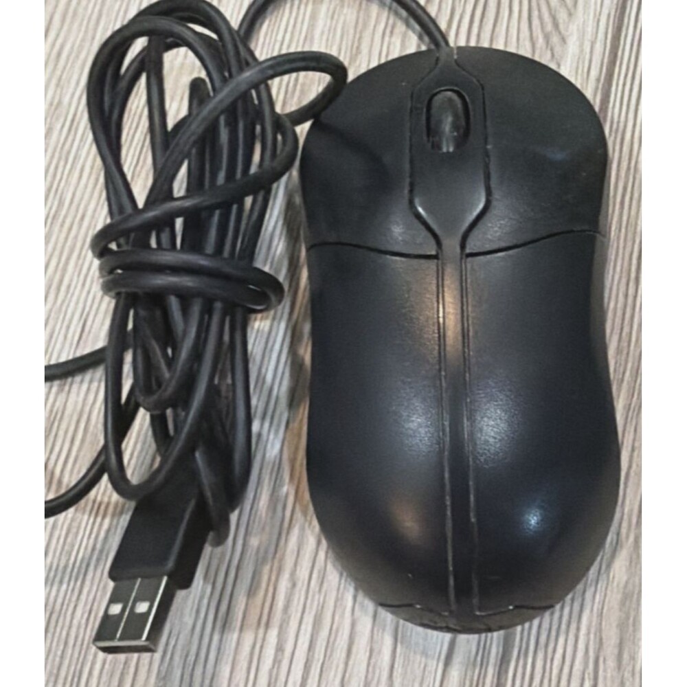 Dell 3 Button Optical USB Wired Mouse 0XN967 Black PC Laptop Tested OEM